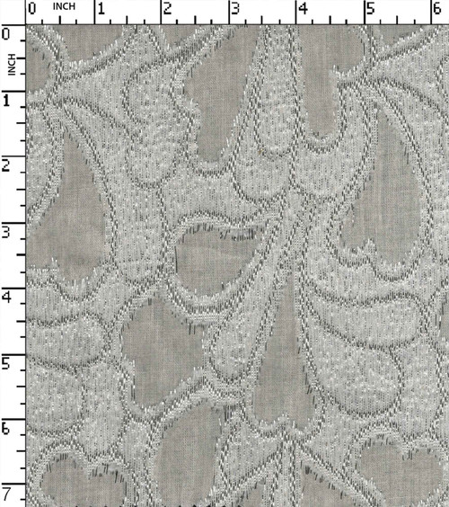 Cotton Polyester Lurex Yarn Dyed Dobby Floral