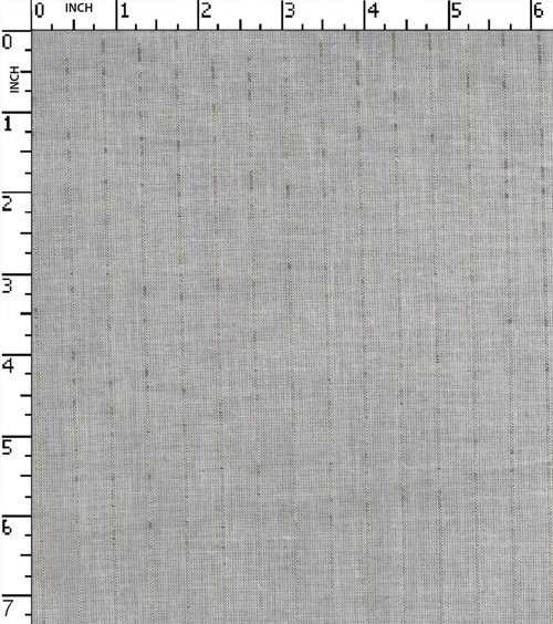 Cotton Lurex Rfd Plain 1Cm Stripe