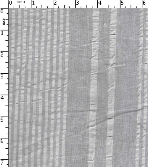 100% Cotton Rfd Seersucker Thin Thick Stripe