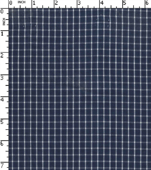 100% Cotton Yarn Dyed Plain Small Check
