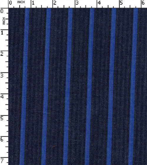 100% Cotton Yarn Dyed Herringbone Thick Thin Stripe