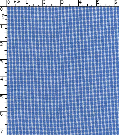 100% Cotton Yarn Dyed Plain Small  Check