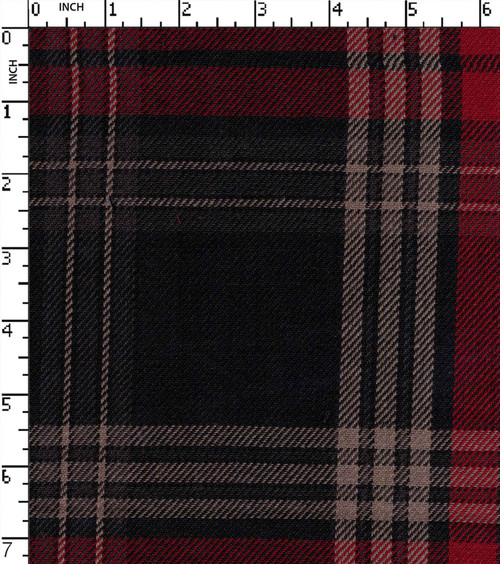 100% Cotton Yarn Dyed Twill Big Check