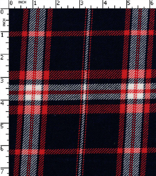 100% Cotton Yarn Dyed Twill Big Check