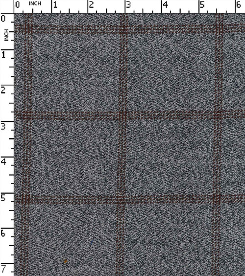 100% Cotton Yarn Dyed Grindle Medium Check