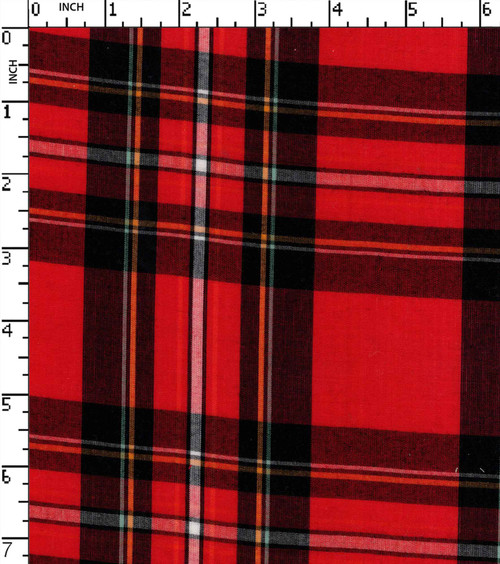 100% Cotton Yarn Dyed Plain Big Check