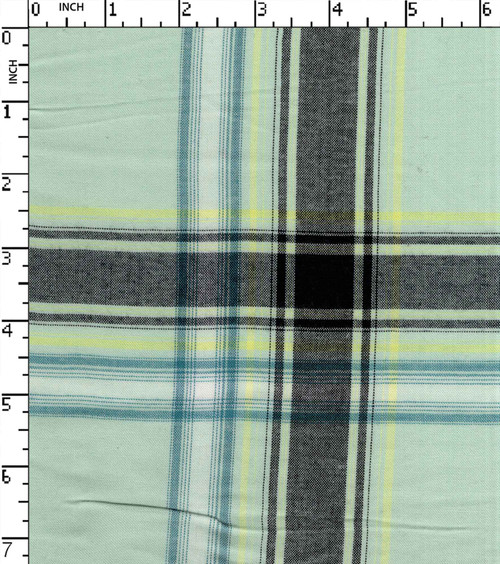 100% Viscose Yarn Dyed Plain Big Check