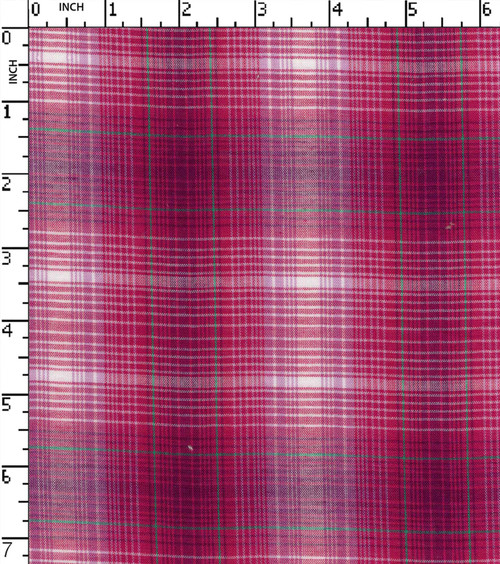 100% Cotton Yarn Dyed Plain Big Check