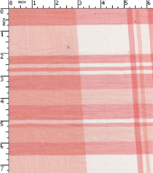 100% Cotton Yarn Dyed Plain Big Check