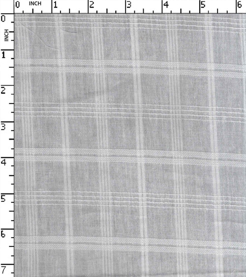 100% Cotton Rfd Dobby Medium Check