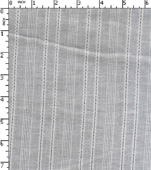100% Cotton Rfd Dobby Thin Thick Stripe