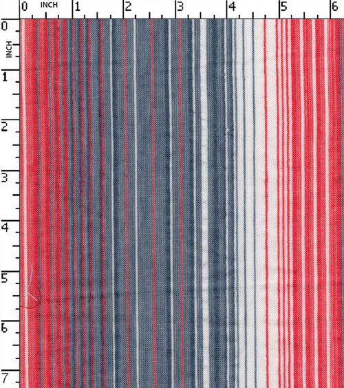100% Cotton Yarn Dyed Dobby Thin Thick Stripe