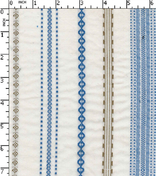 100% Cotton Yarn Dyed Dobby Thin Thick Stripe