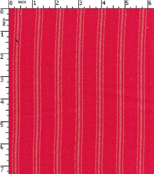 Cotton Lurex Yarn Dyed Moss Thin Thick Stripe