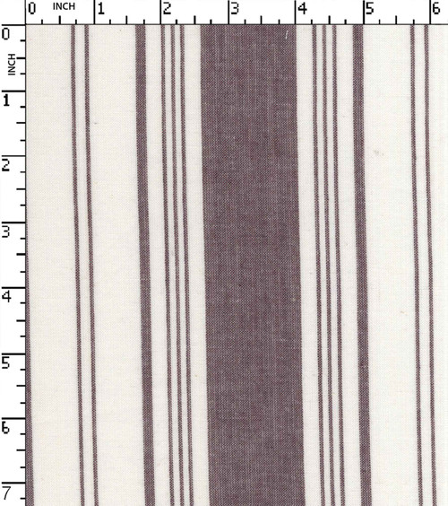 100% Cotton Yarn Dyed Plain Uneven Stripe
