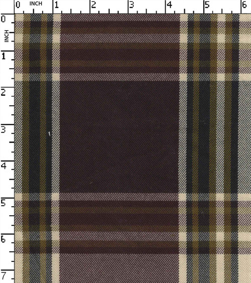 100% Cotton Yarn Dyed Twill Big Check