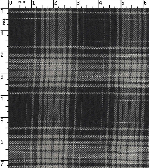100% Cotton Yarn Dyed Twill Big Check