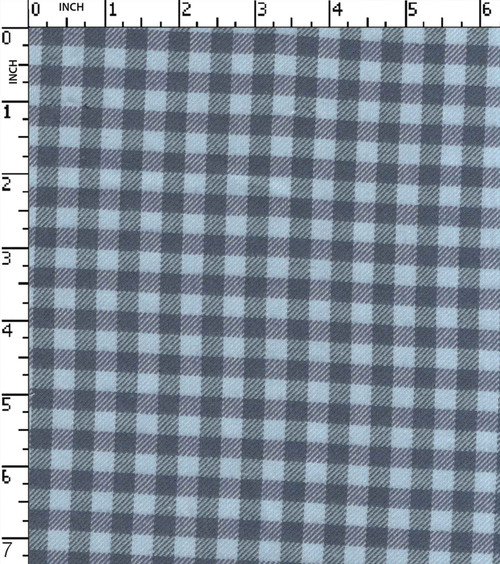 100% Cotton Yarn Dyed Twill Small Check