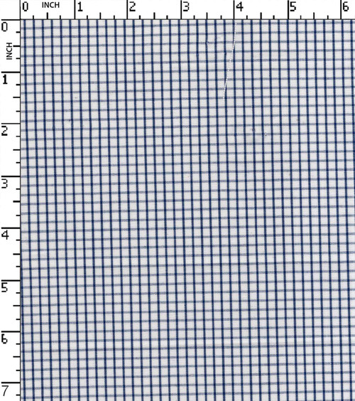 100% Cotton Yarn Dyed Plain Small Check