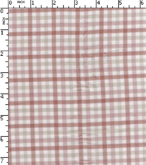 100% Cotton Yarn Dyed Oxford Medium Check