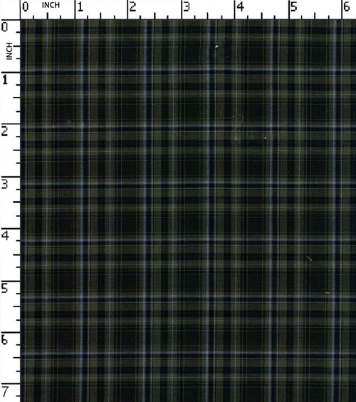 100% Cotton Yarn Dyed Plain Medium Check