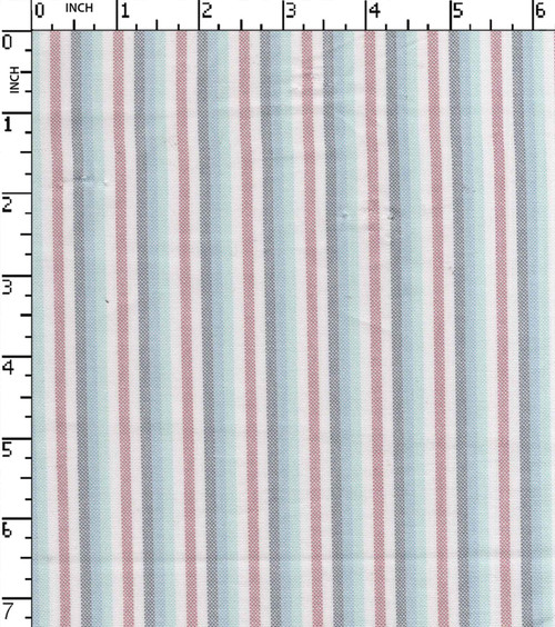 100% Cotton Yarn Dyed Oxford Thin Thick Stripe