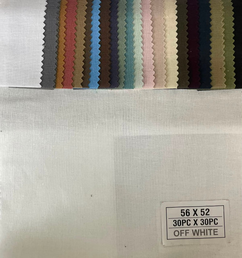 Polyester Cotton Solid Dyed Plain Lining And Pocketing Color Chart