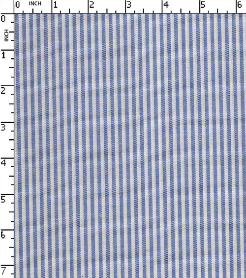 Polyester Cotton Yarn Dyed Oxford 3Mm Stripe