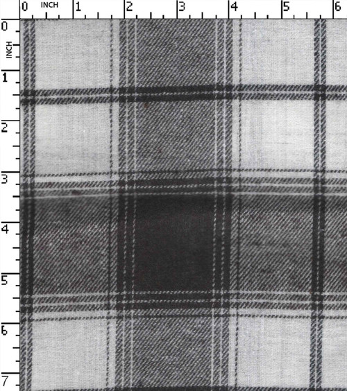 Cotton Polyester Yarn Dyed Twill Big Check