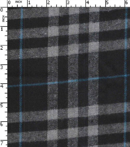 Cotton Polyester Yarn Dyed Twill Big Check