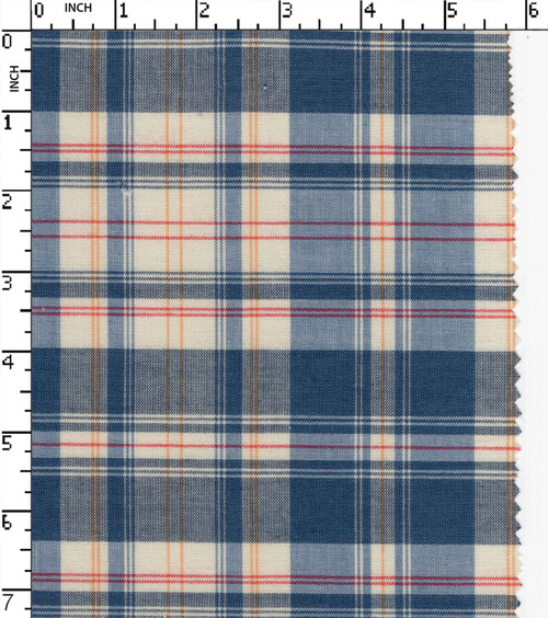 100% Cotton Yarn Dyed Plain Medium Check
