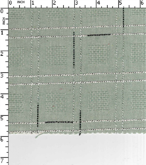 65% Recycle Cotton 35% Polyester Yarn Dyed Dobby Big Check