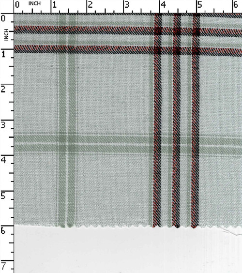 100% Cotton Yarn Dyed Twill Big Check