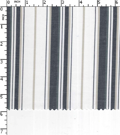 100% Cotton Yarn Dyed Plain Thin Thick Stripe