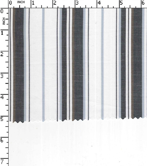 100% Cotton Yarn Dyed Plain Thin Thick Stripe