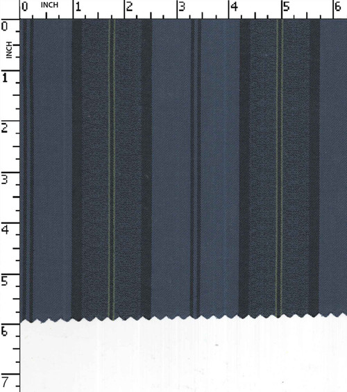 100% Cotton Yarn Dyed Twiil Thin Thick Stripe