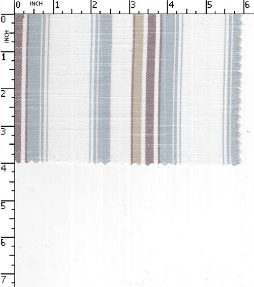 100% Cotton Yarn Dyed Oxford Thin Thick Stripe