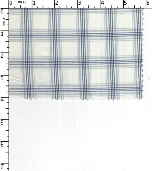 100% Cotton Yarn Dyed Plain  Medium Check