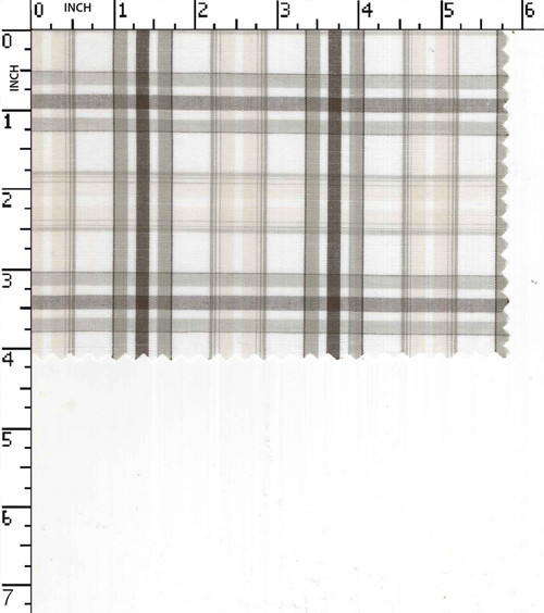 100% Cotton Yarn Dyed Plain Big Check