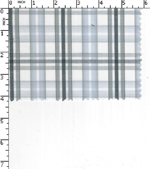 100% Cotton Yarn Dyed Plain Big Check