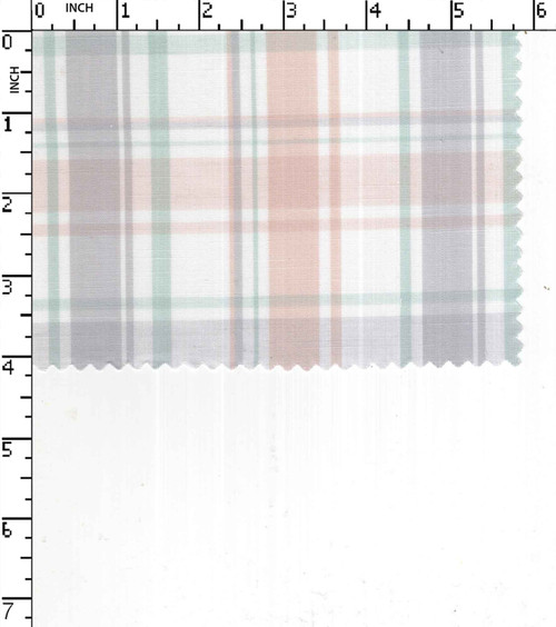 100% Cotton Yarn Dyed Plain Small Check