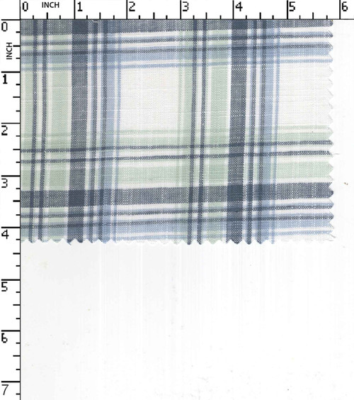 100% Cotton Yarn Dyed Plain Small Check