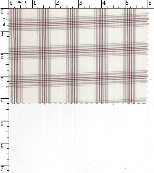 100% Cotton Yarn Dyed Plain Medium Check