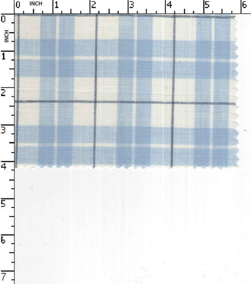 100% Cotton Yarn Dyed Plain Big Check