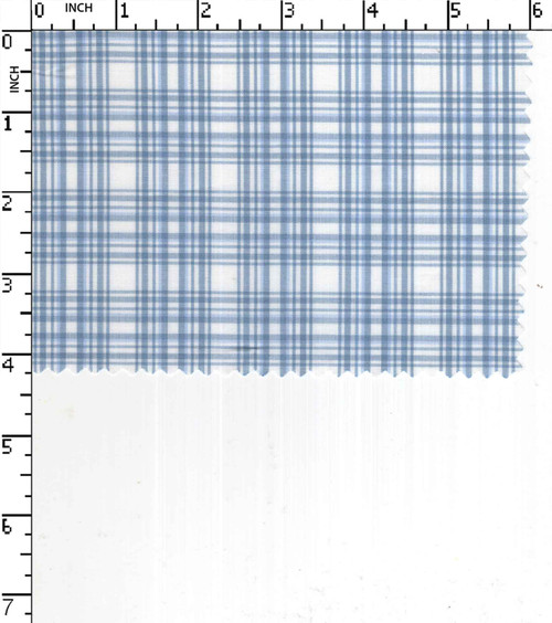 100% Cotton Yarn Dyed Plain Medium Check