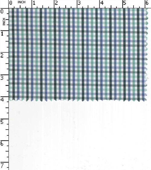 100% Cotton Yarn Dyed Plain Small Check