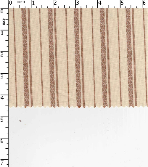 100 % Cotton Yarn Dyed Dobby Thin Thick Stripe
