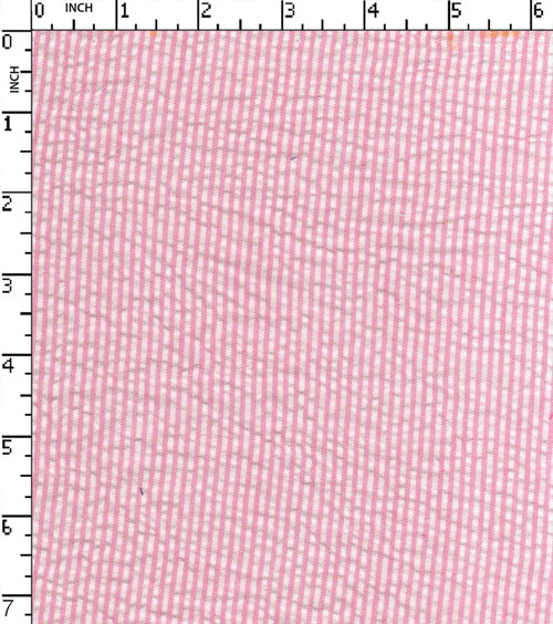 100% Cotton Yarn Dyed Seersucker 1.5Mm Stripe