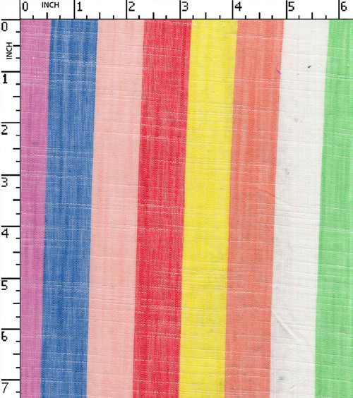100% Cotton Yarn Dyed Plain 2Cm Stripe