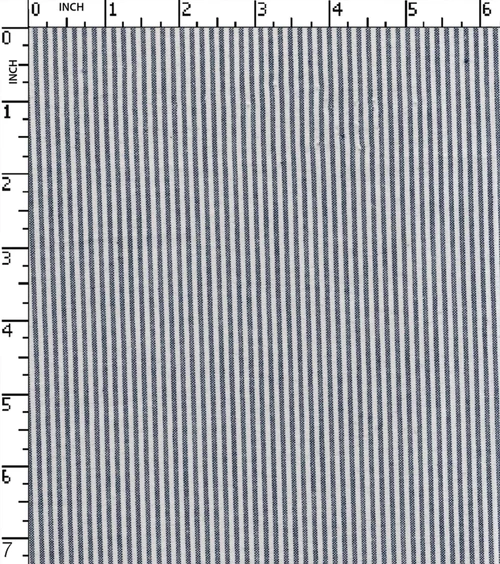 100% Cotton Yarn Dyed Plain 1.5Mm Stripe